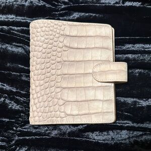 Van der spek A6 Croco stardust custom planner